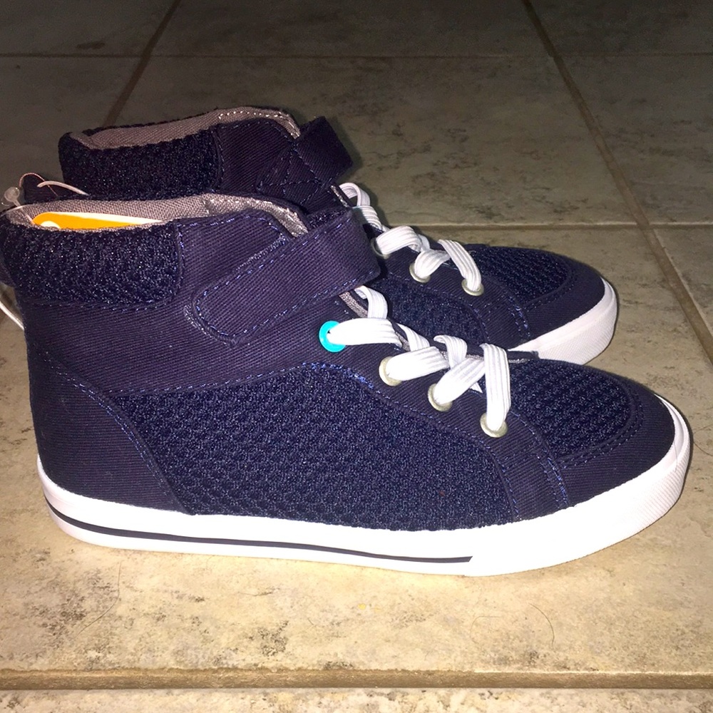 Navy blue High Tops from Gymboree collection spring 2018